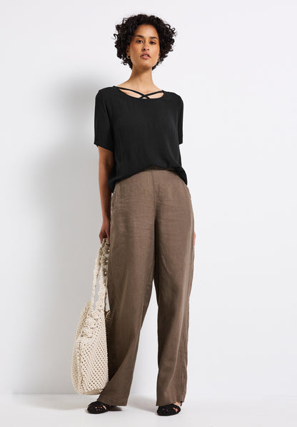 Street One Leichte Bluse Damen Sommerlich Elastischer Saum&lt;br&gt;