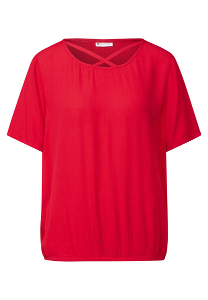 Street One Leichte Bluse Damen Sommerlich Elastischer Saum&lt;br&gt;
