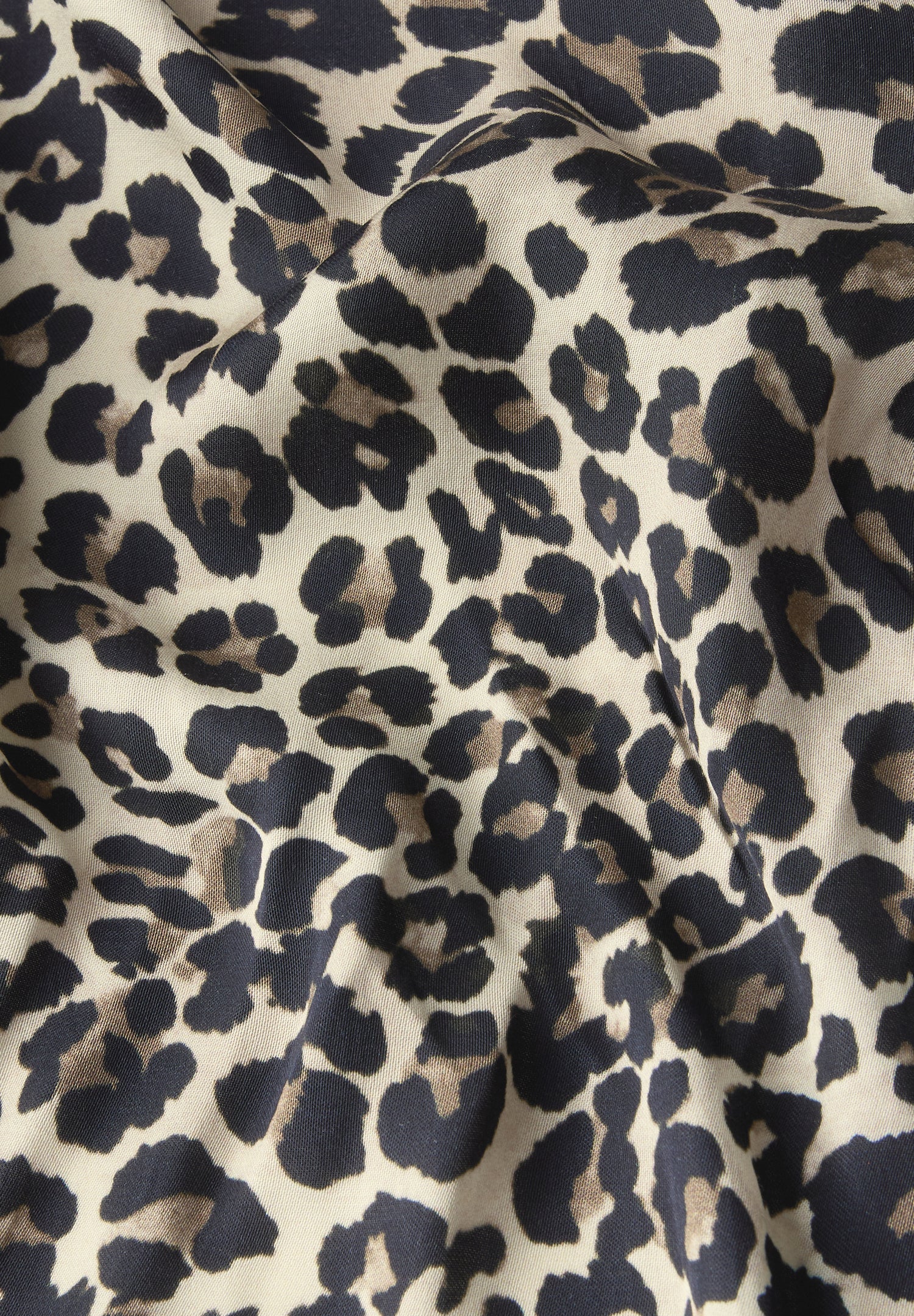 Street One Satin Tuch Damen Animal Print Viskosemix
