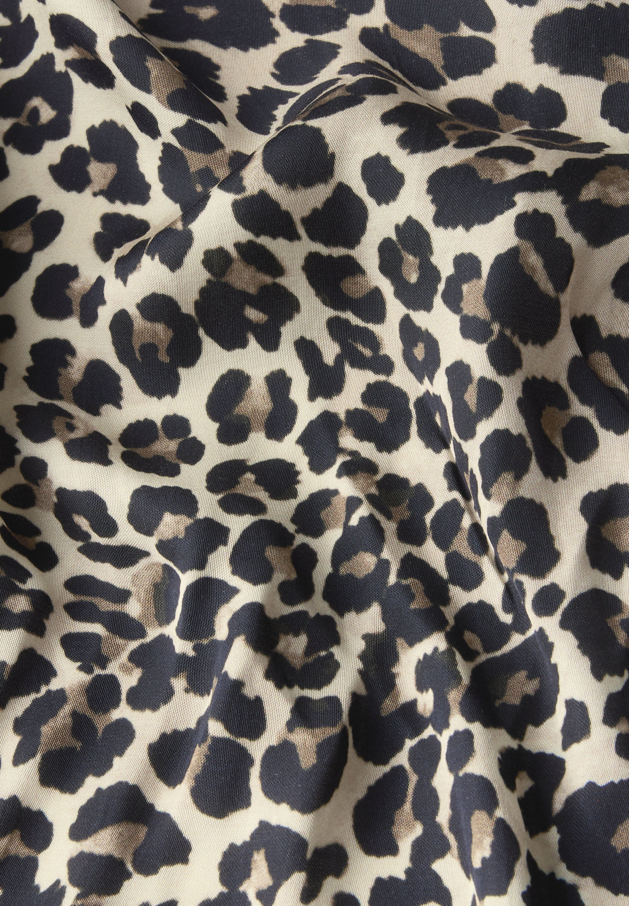 Street One Satin Tuch Damen Animal Print Viskosemix