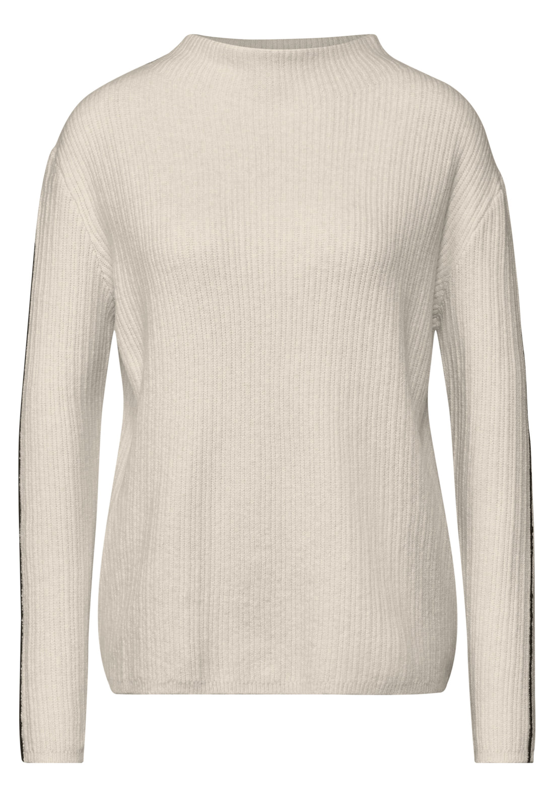 Street One Strickpullover Damen Turtleneck Stretchmaterial