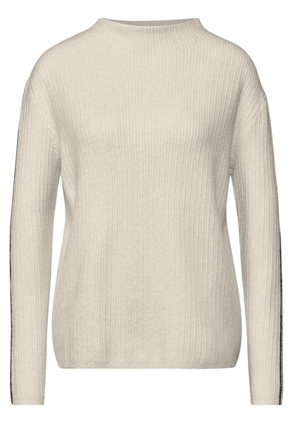Street One Strickpullover Damen Turtleneck Stretchmaterial