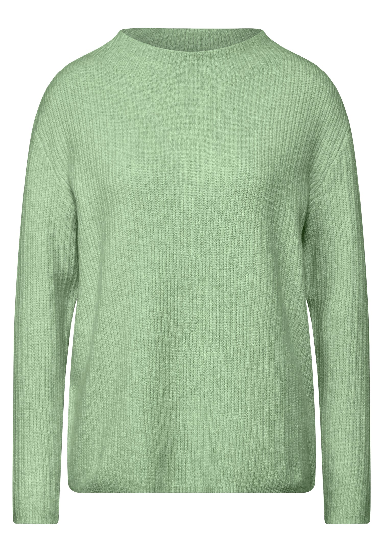 Street One Strickpullover Damen Turtleneck Stretchmaterial