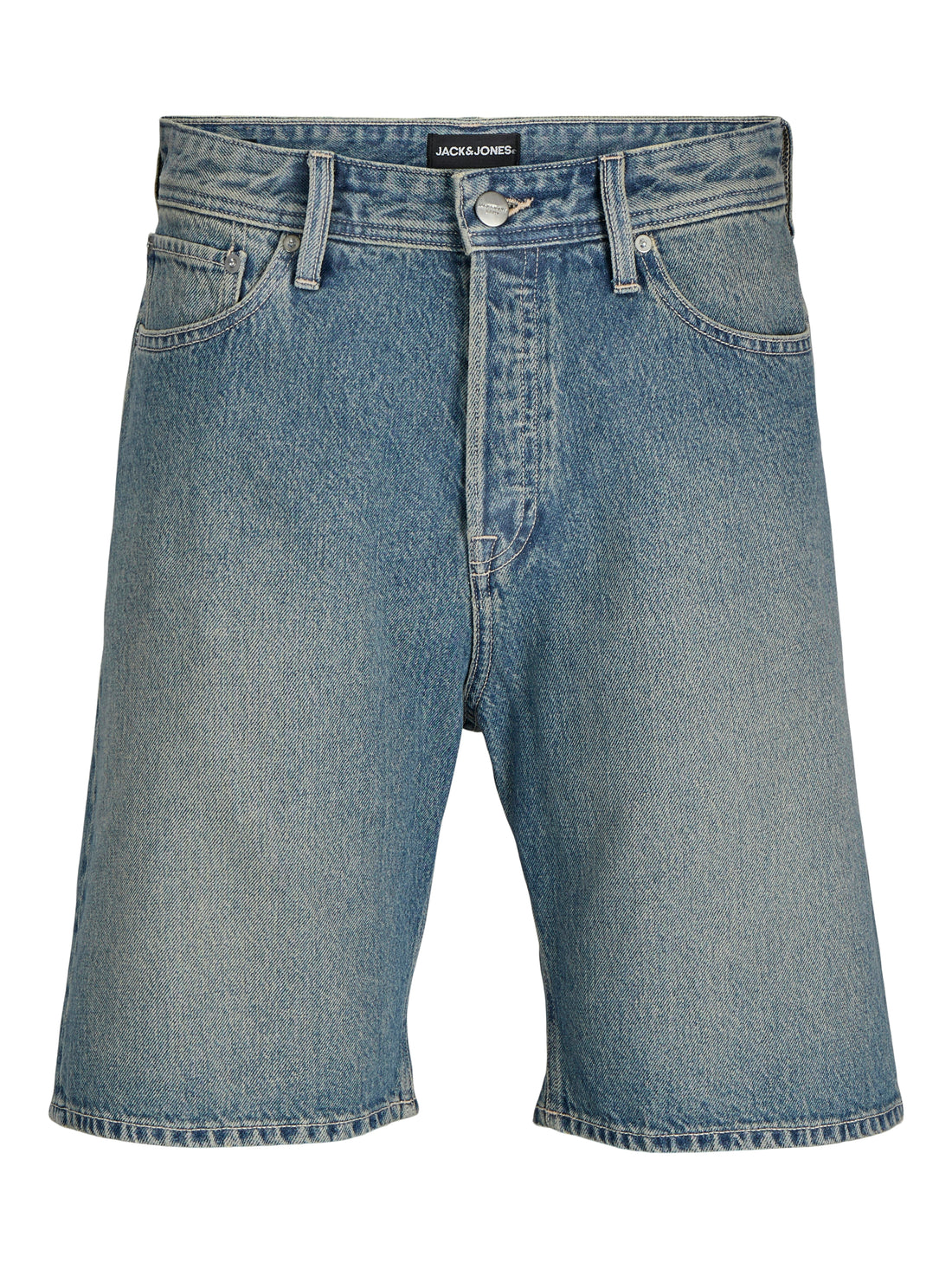 Original Baggy Fit Shorts Damen Robuste Denim Hohe Taille