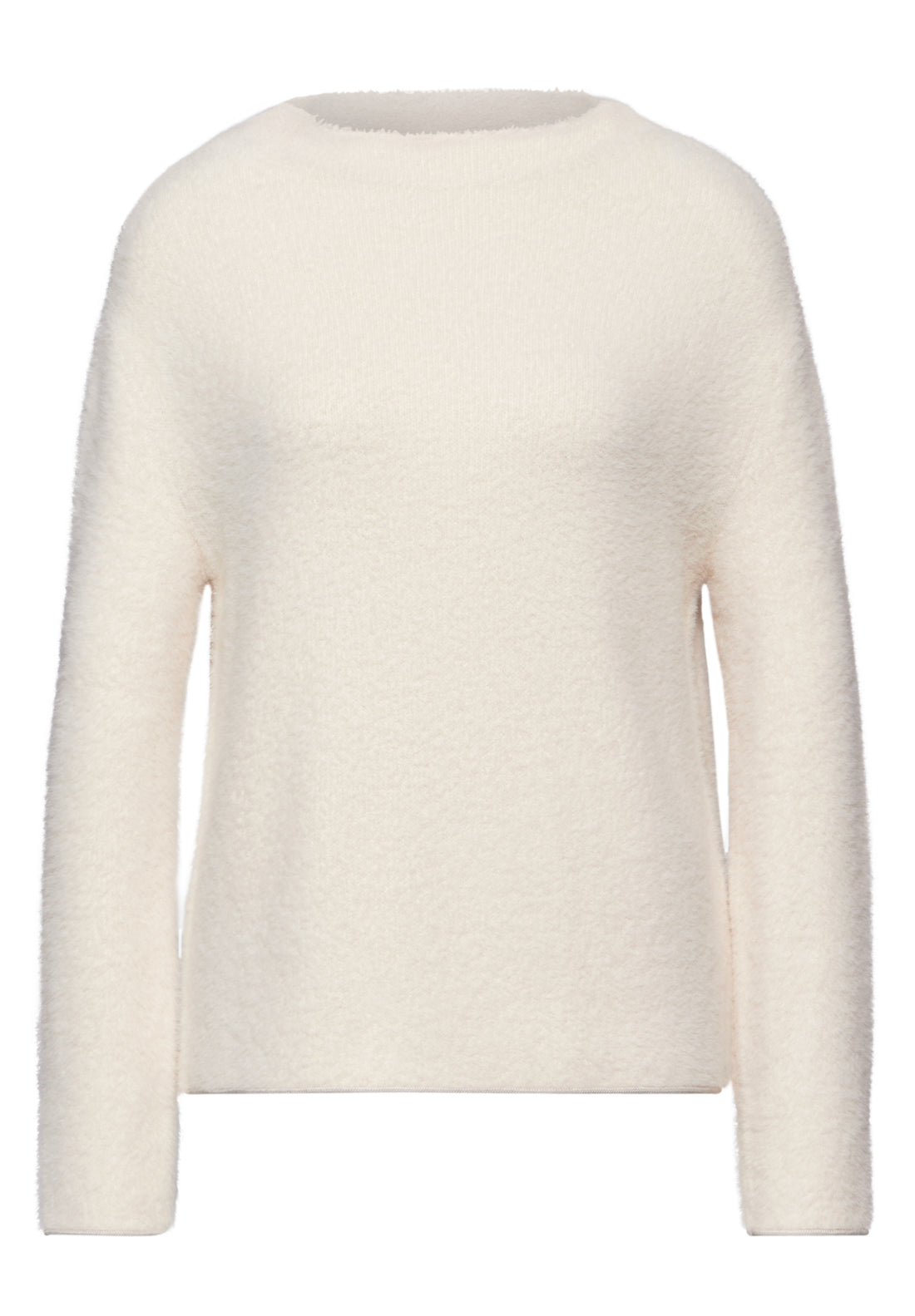 Street One Strickpullover Damen Kuscheliger Federgarn