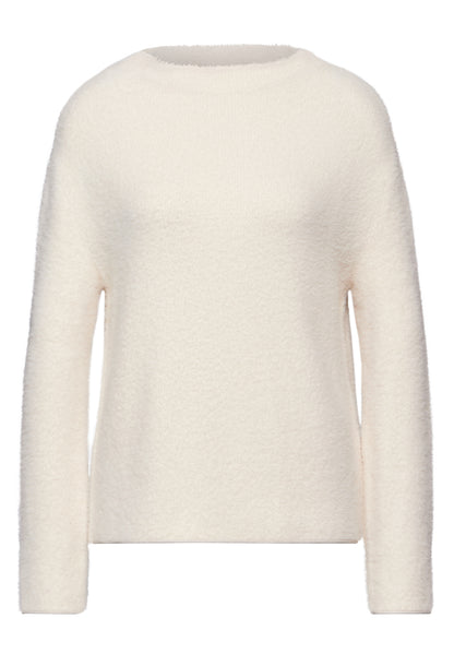 Street One Strickpullover Damen Kuscheliger Federgarn