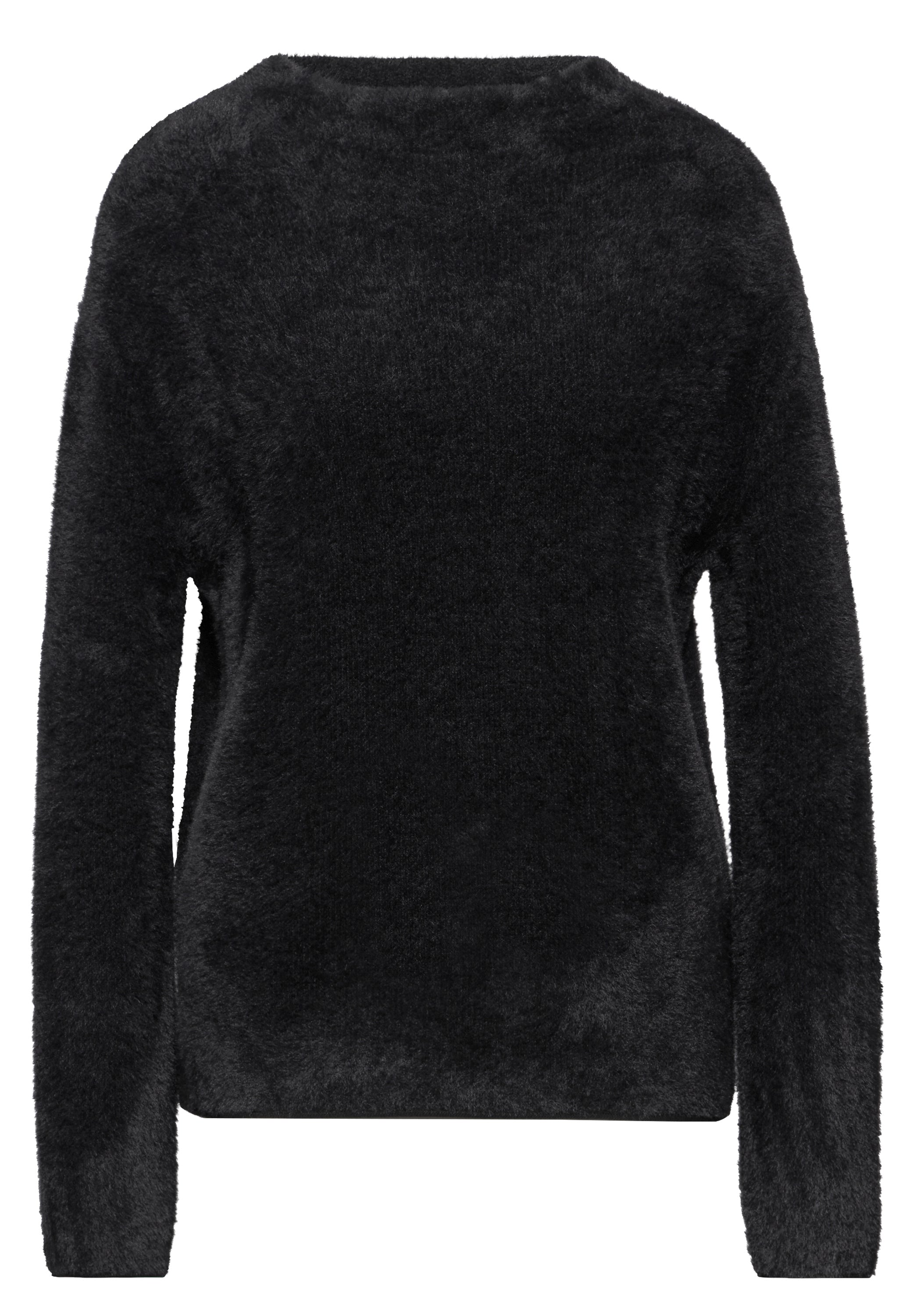 Street One Strickpullover Damen Kuscheliger Federgarn