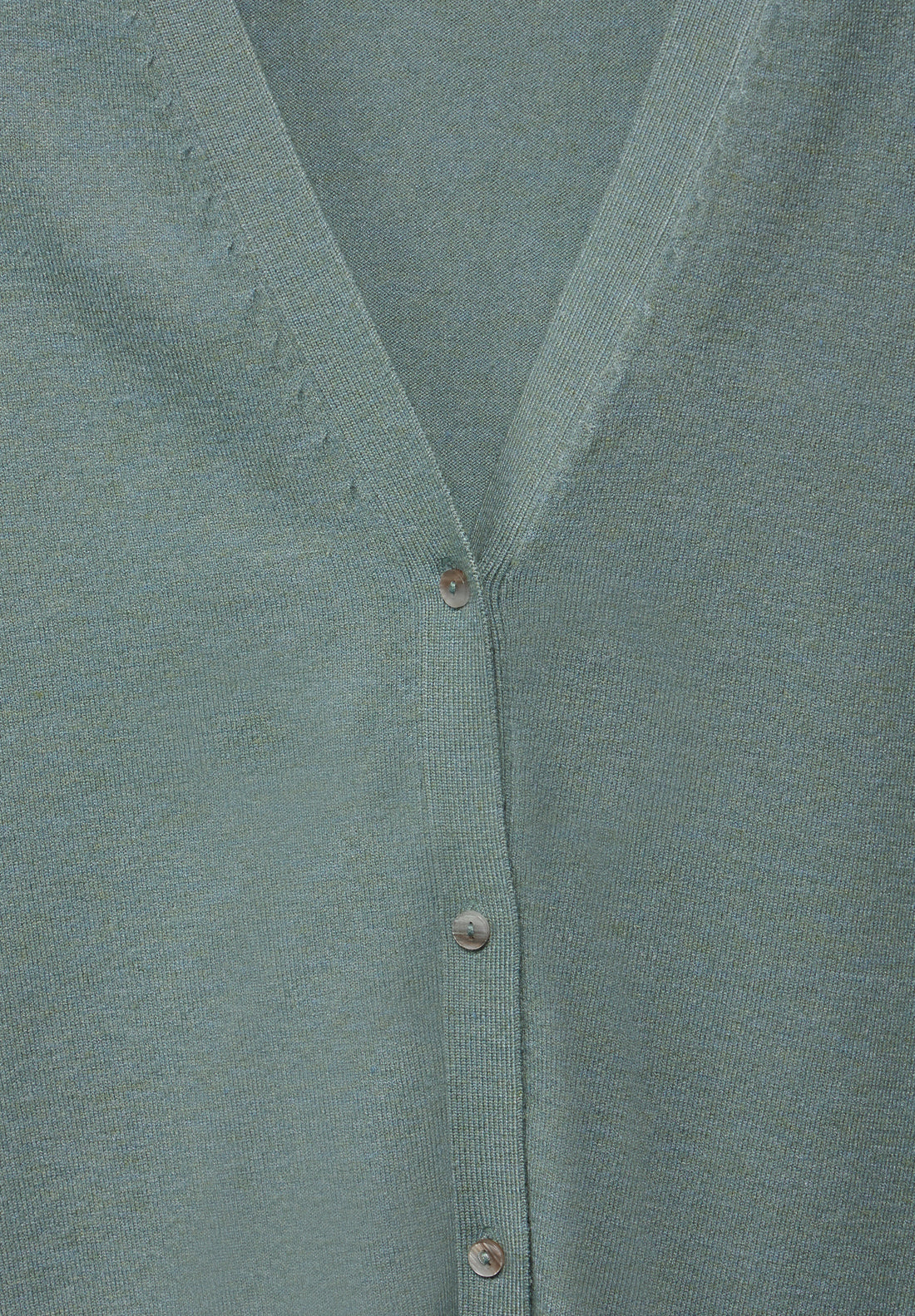 Street One Basic Cardigan Damen Langarm V-Ausschnitt Knopfleiste