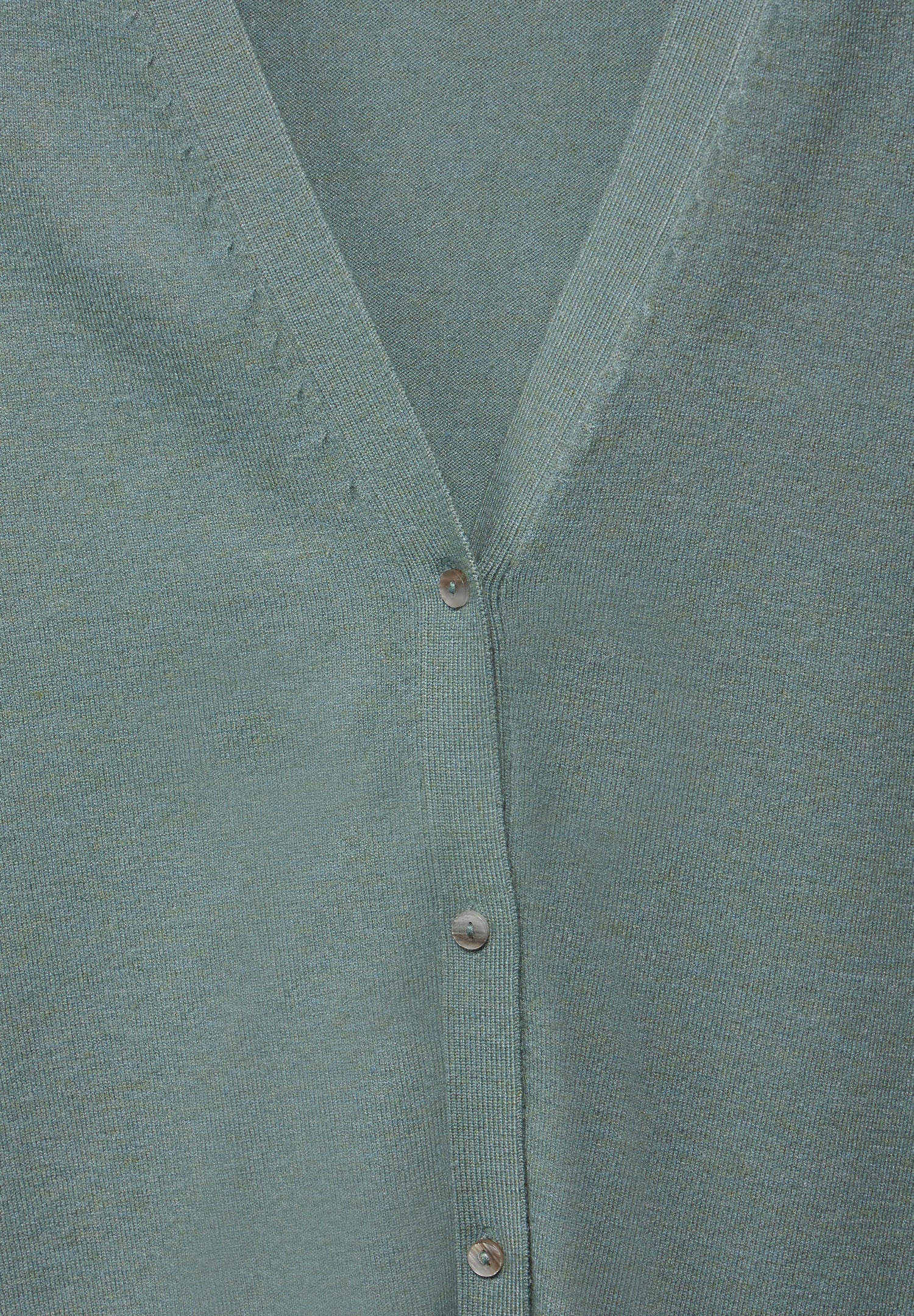 Street One Basic Cardigan Damen Langarm V-Ausschnitt Knopfleiste