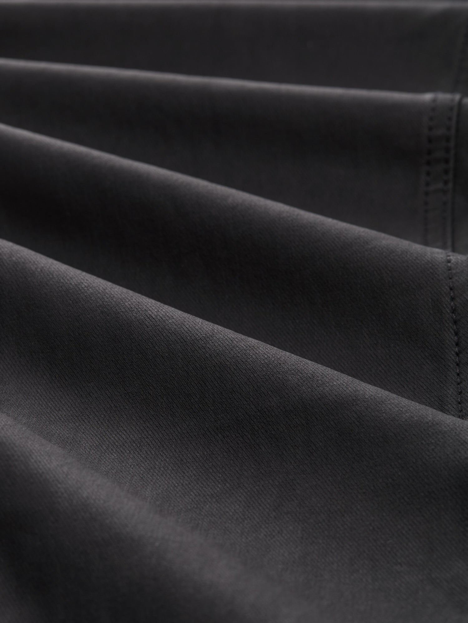 Modische Damen Jeanshose Coated Black Denim Five-Pocket-Style