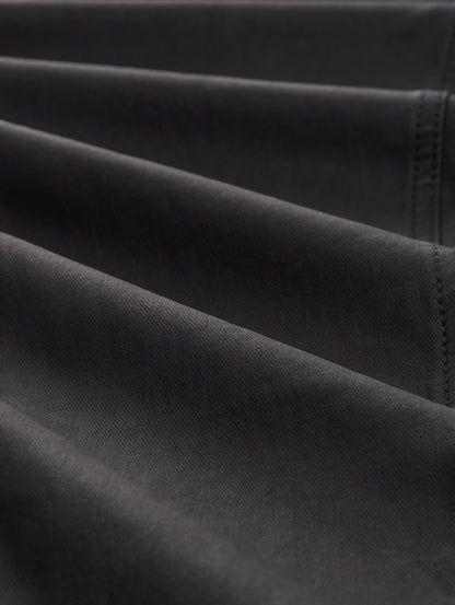 Modische Damen Jeanshose Coated Black Denim Five-Pocket-Style