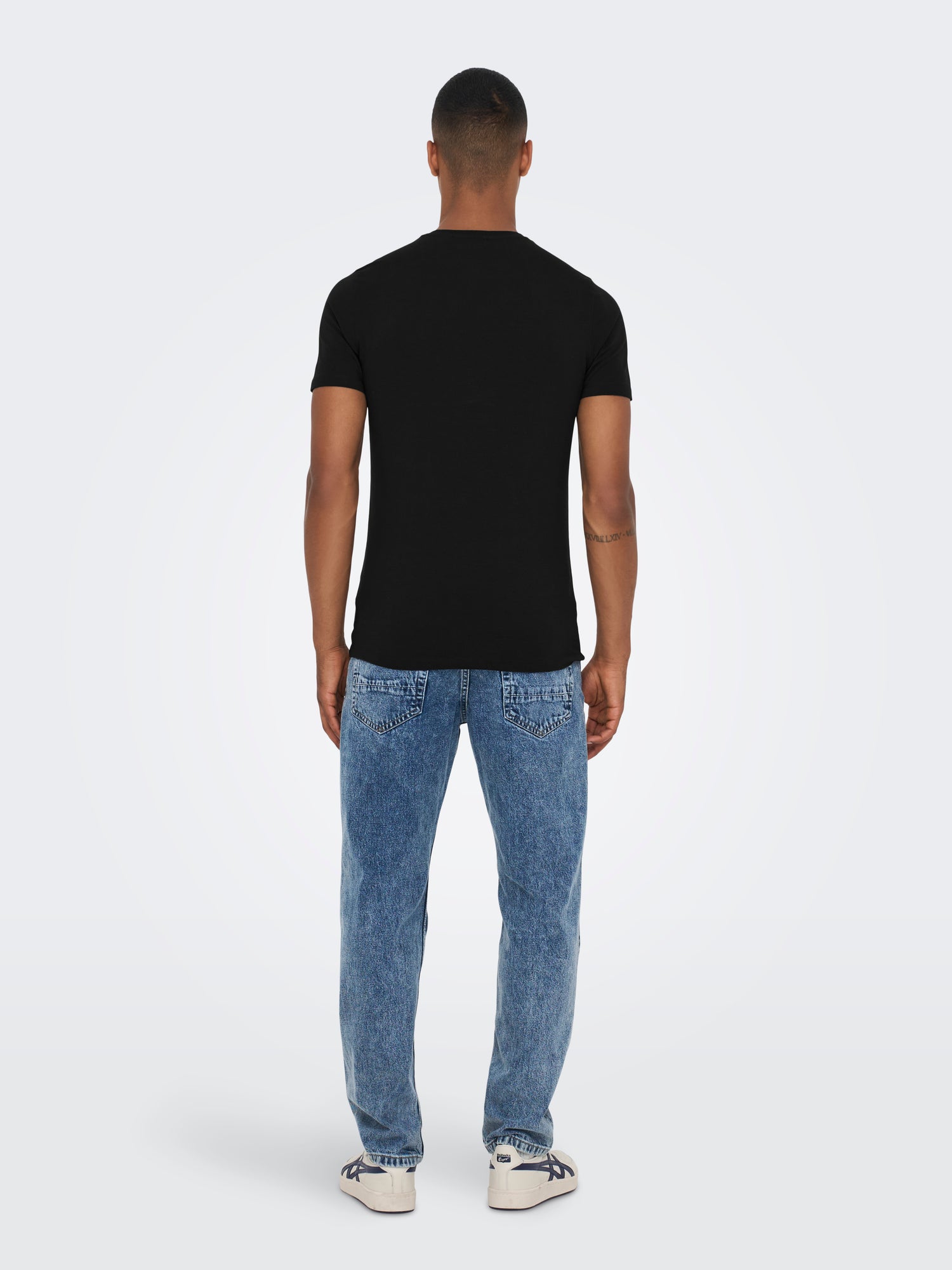 Bestseller Slim Fit T-shirt für Herren aus weichem Jersey-Material