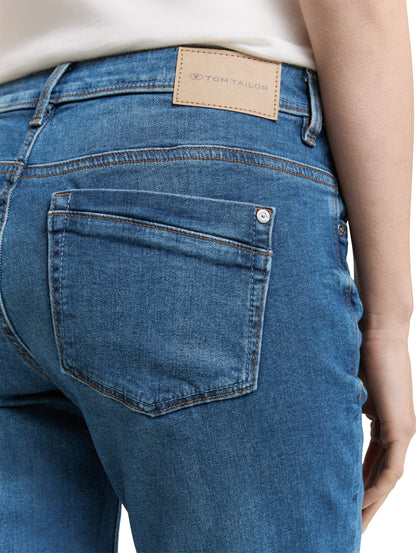 Tom Tailor Denim Straight Fit Jeanshose für Erwachsene Weiblich mit Stretch-Anteil