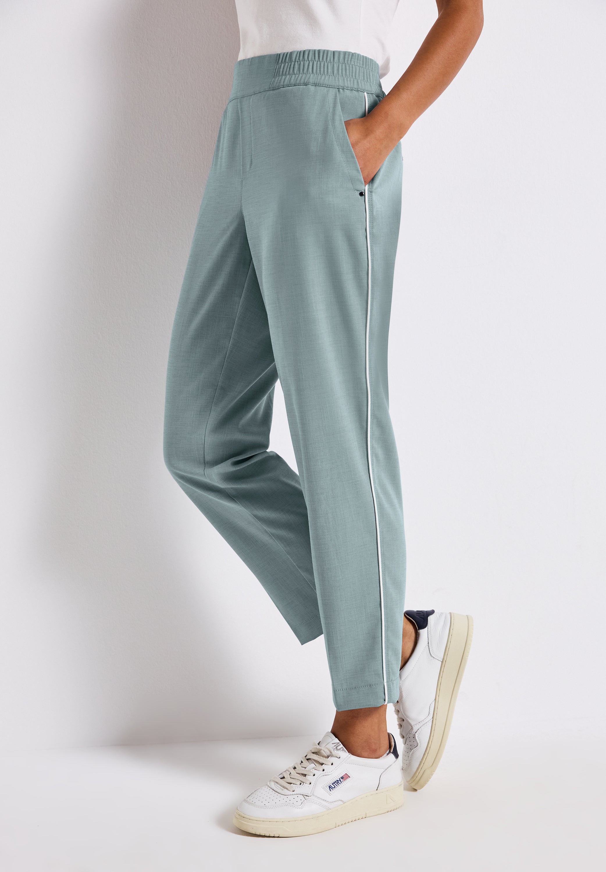 Street One Melange Hose Bonny Damen Figurfreundlicher Style