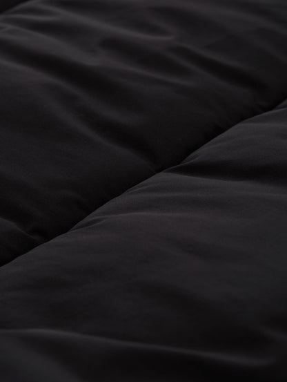 Winterjacke Herren Relaxed Fit Stehkragen Logo Stickerei Polyester