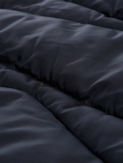 Puffermantel mit abnehmbarer Kapuze