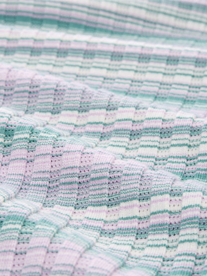 Tom Tailor Denim Female Eng anliegender Pullover aus Rippstrick