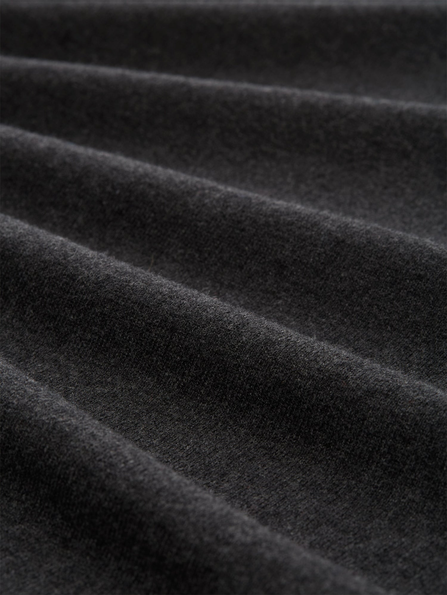 Basic Herren Pullover Baumwoll-Kaschmir Rippbündchen