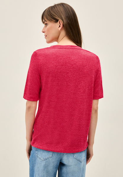 CECIL T-Shirt Damen Silikon-Print Jersey-Qualität
