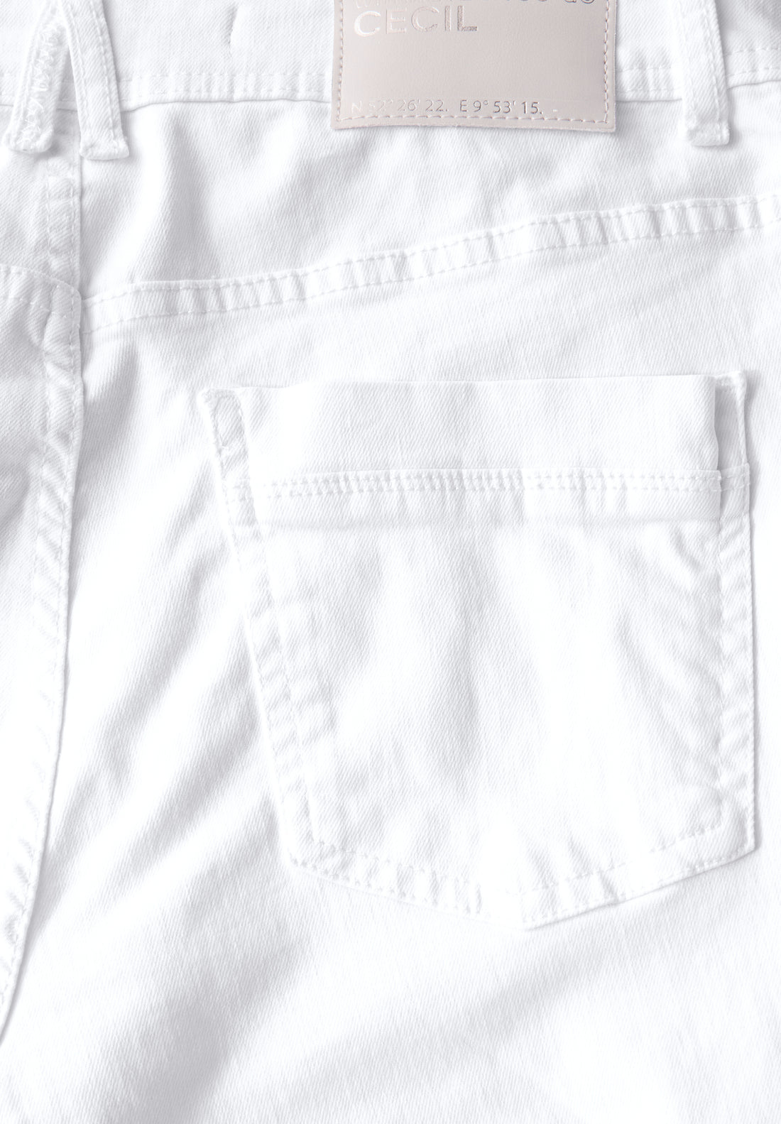 CECIL Bootcut Jeans Damen Slim Fit High Waist Stretch Baumwolle