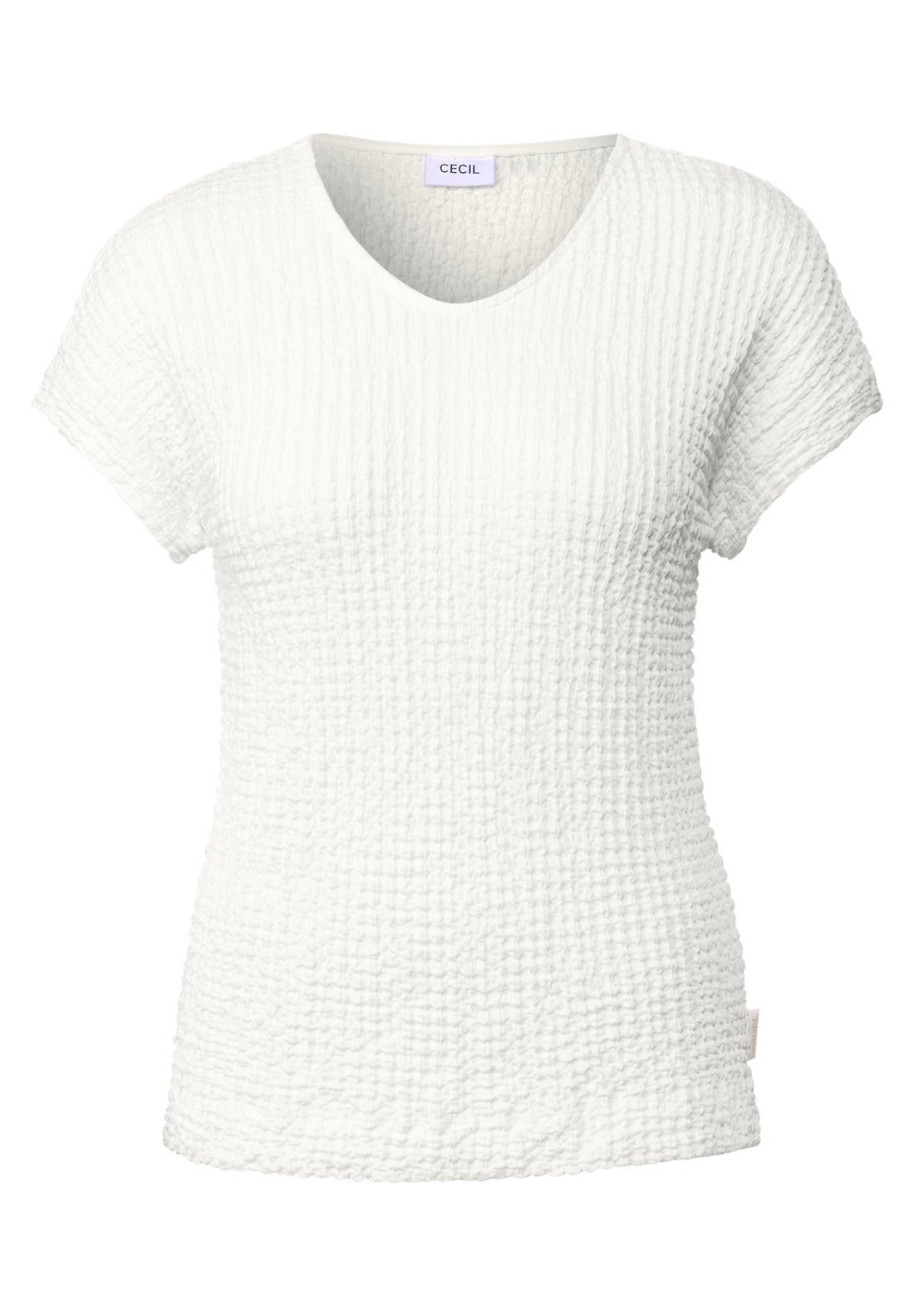 CECIL T-Shirt Damen Bequemer V-Ausschnitt