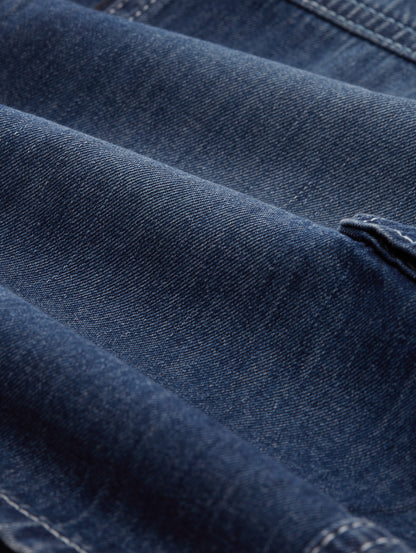 TTMORRIS Herren Overknee Jeans Relaxed Fit