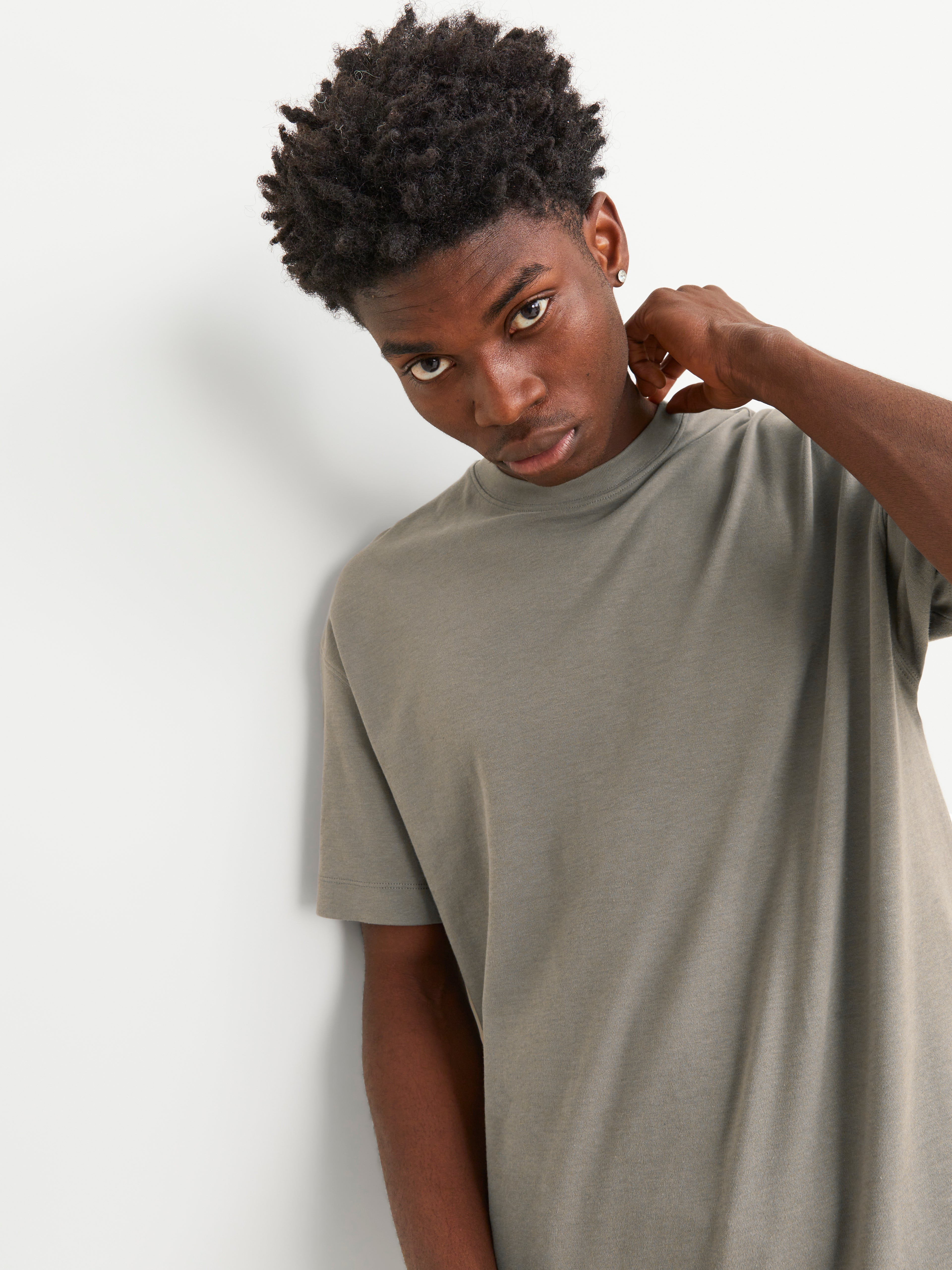 Bestseller Basic-T-Shirt Erwachsene Weiches Jersey Rundhals