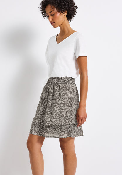 Street One Volant-Rock Damen Leicht Elastisch