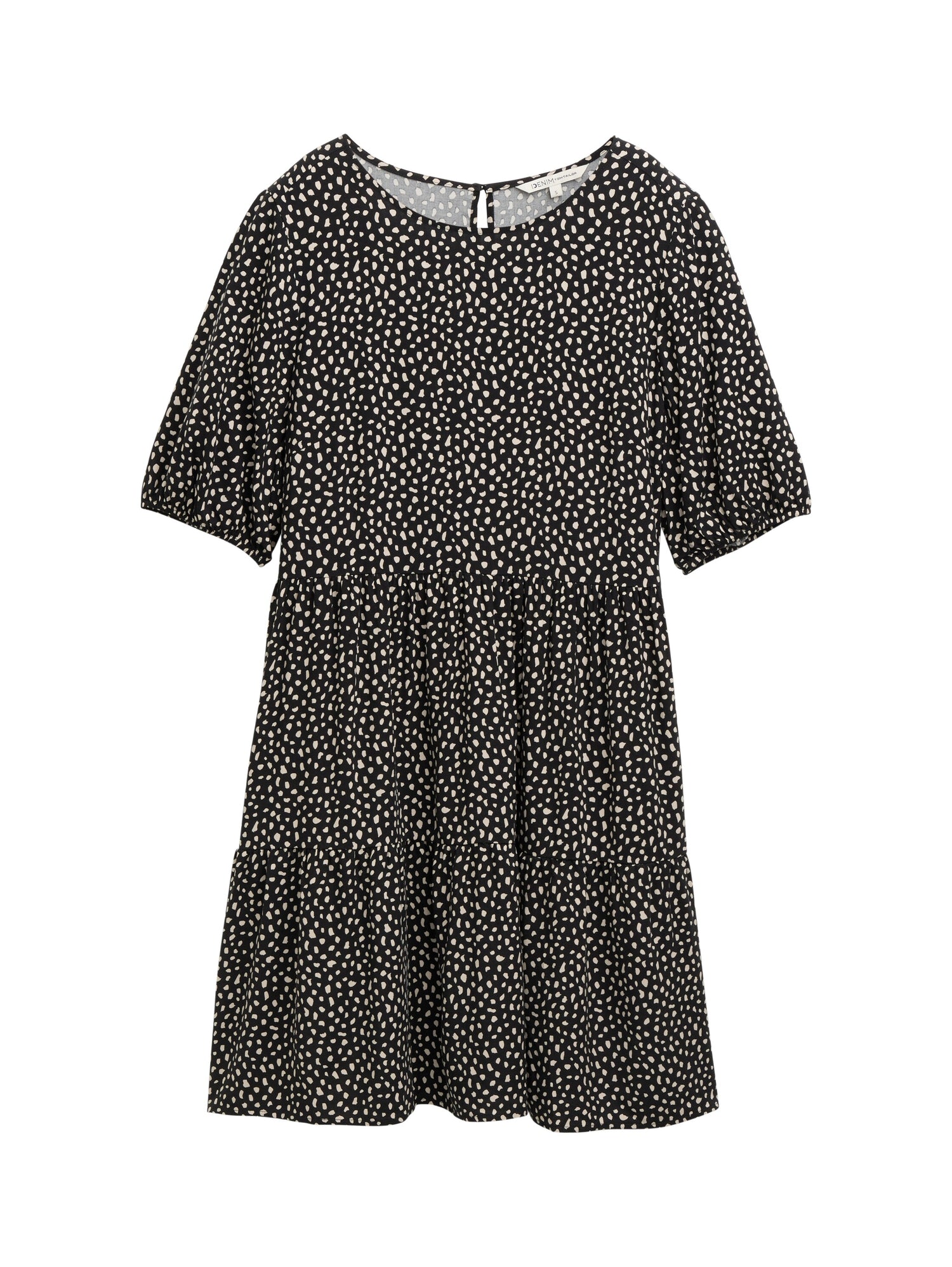 Tom Tailor Denim Kleid mit Volants für Damen