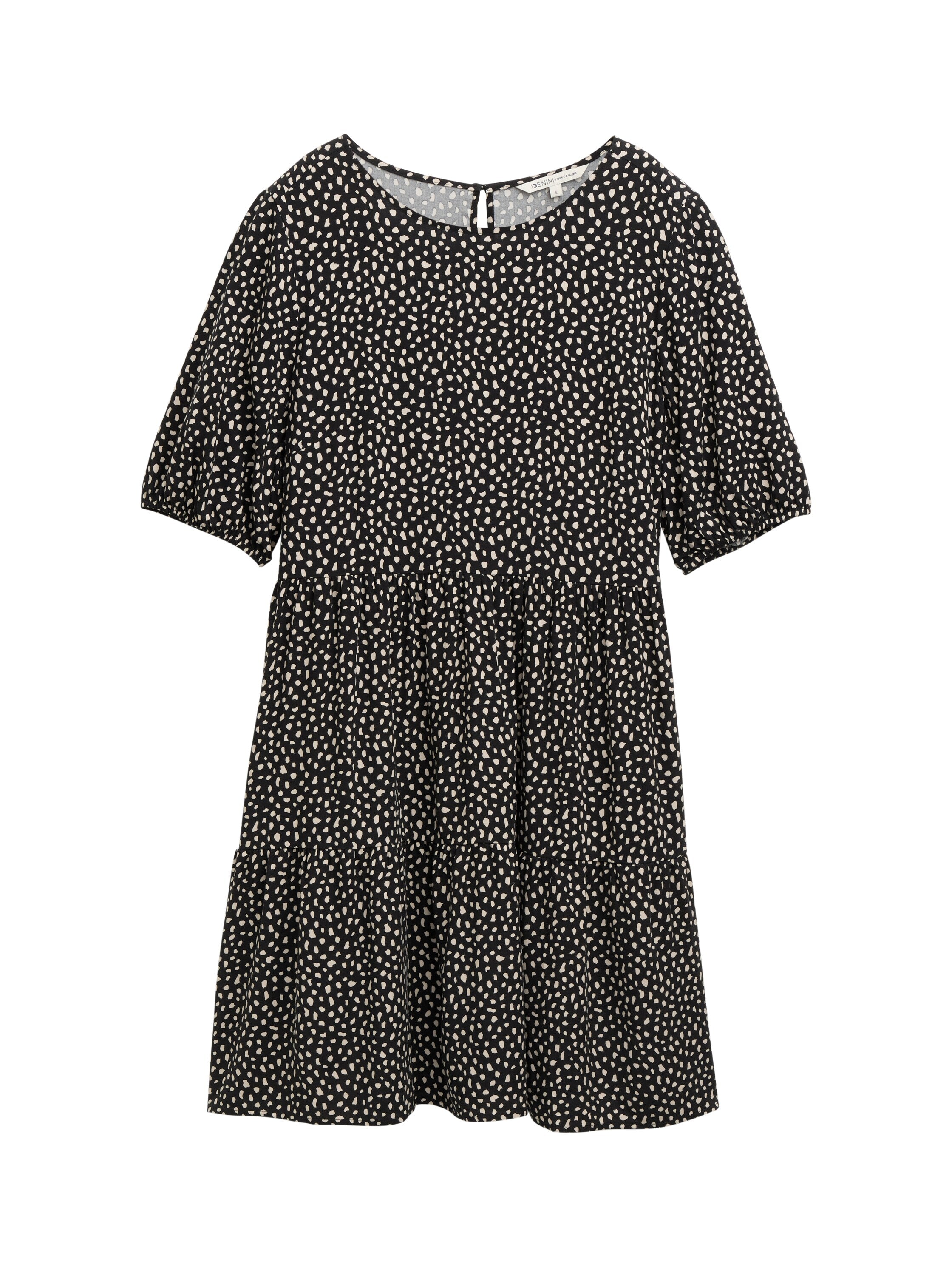 Tom Tailor Denim Kleid mit Volants für Damen