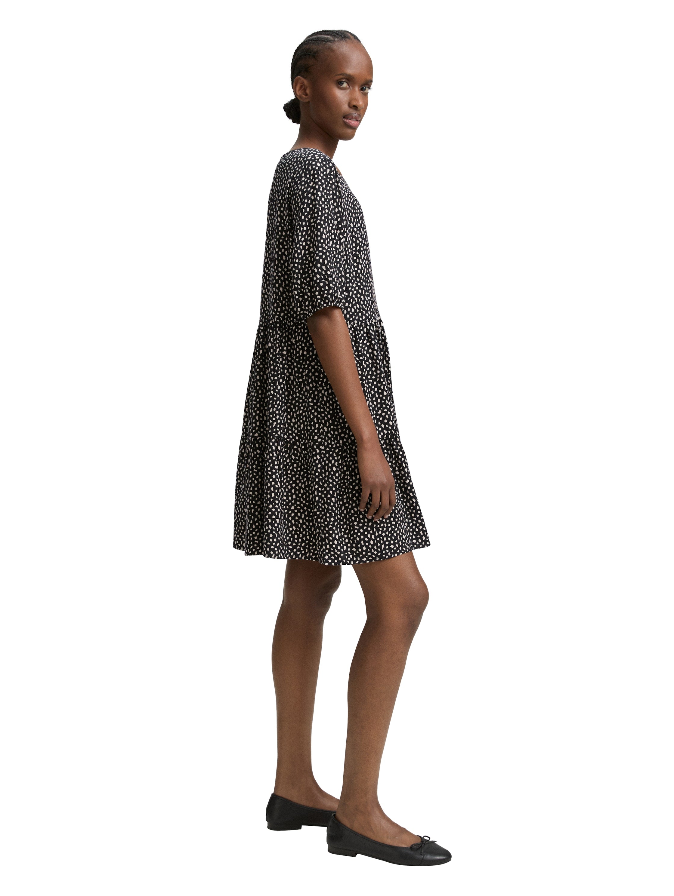 Tom Tailor Denim Kleid mit Volants für Damen