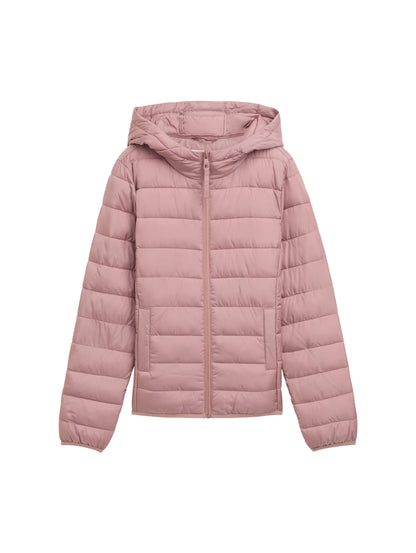 Tom Tailor Denim Steppjacke mit Kapuze für Damen - Regular Fit