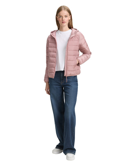 Tom Tailor Denim Steppjacke mit Kapuze für Damen - Regular Fit