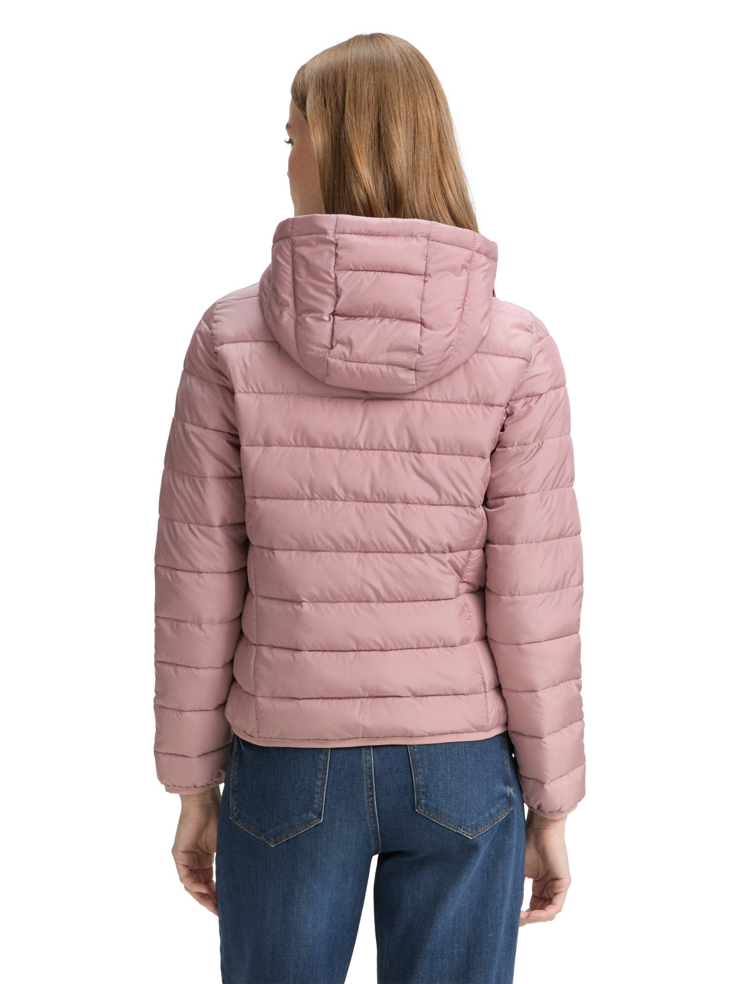 Tom Tailor Denim Steppjacke mit Kapuze für Damen - Regular Fit
