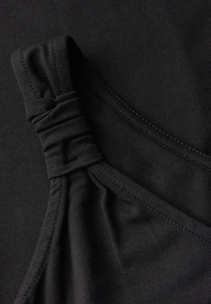Street One Jersey-Kleid Damen mit Knotendetail