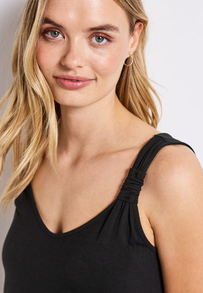 Street One Jersey-Kleid Damen mit Knotendetail