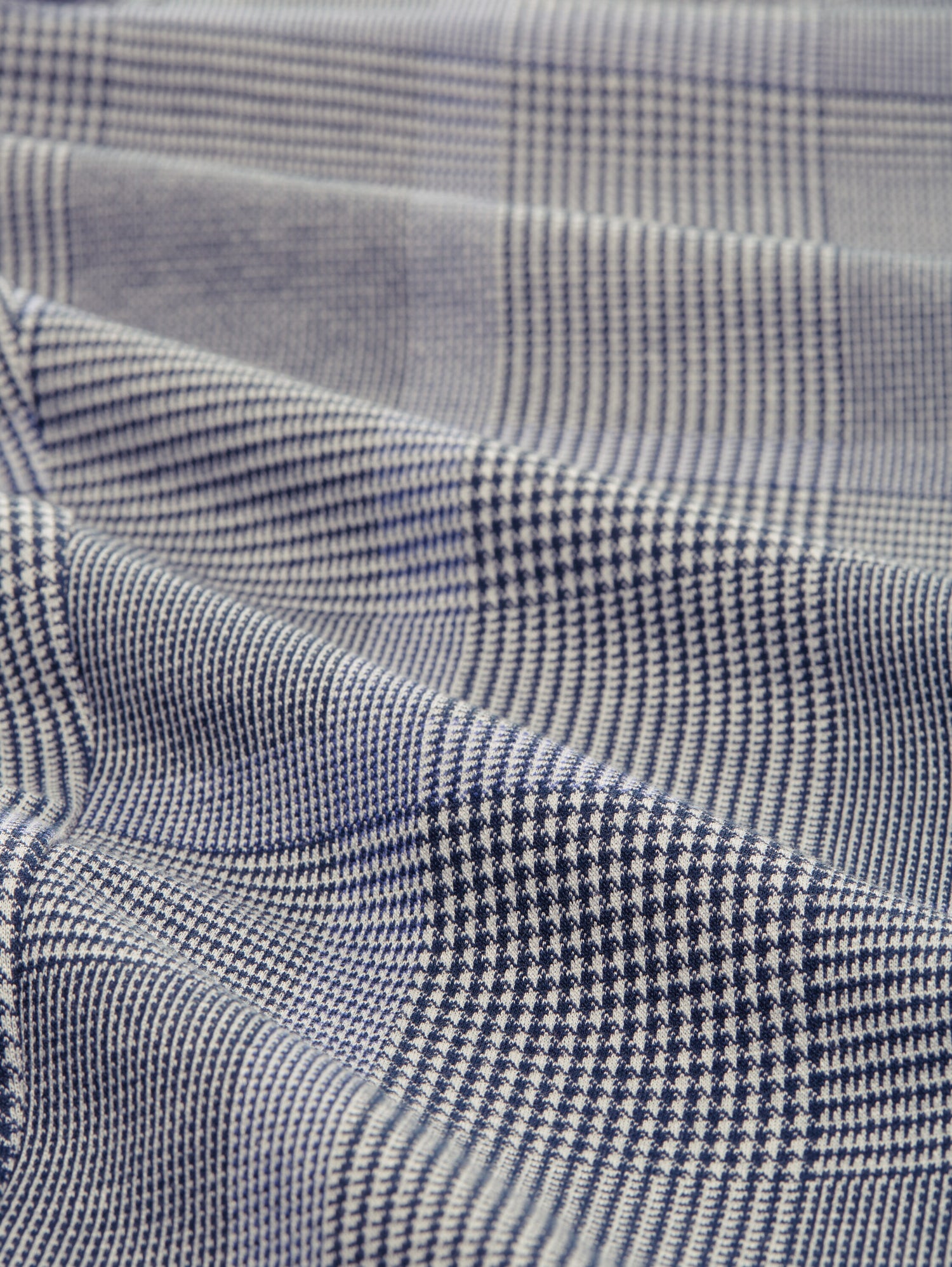 Karierte Chinohose Damen Jogger-Style Elastisch