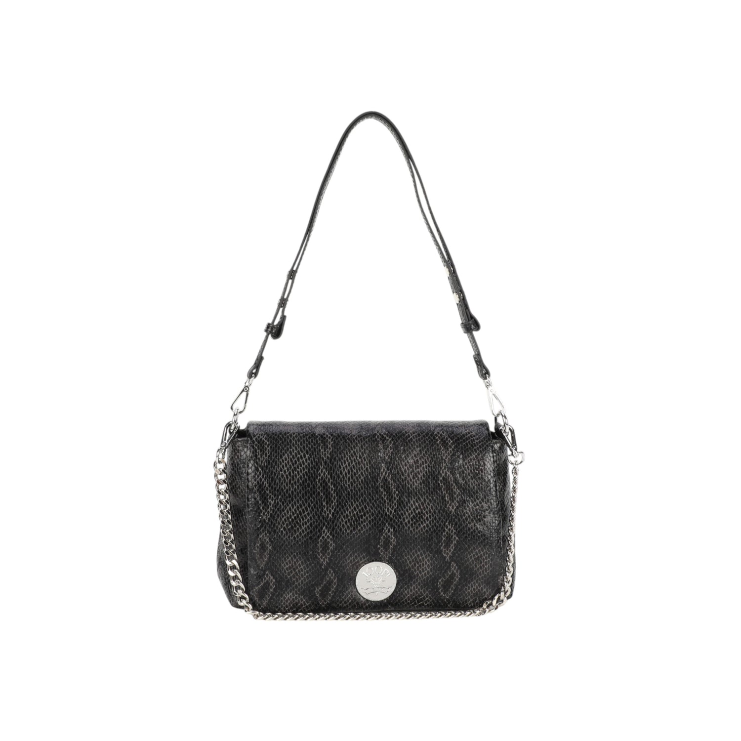Müller &amp; Meirer Umhängetasche Damen TPU beschichtet Abendtasche