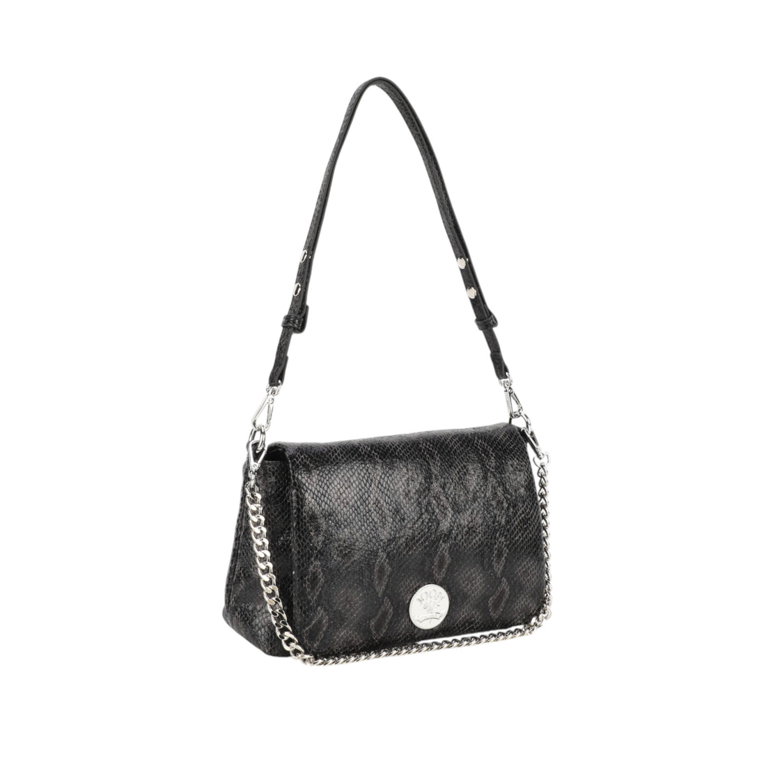 Müller &amp; Meirer Umhängetasche Damen TPU beschichtet Abendtasche