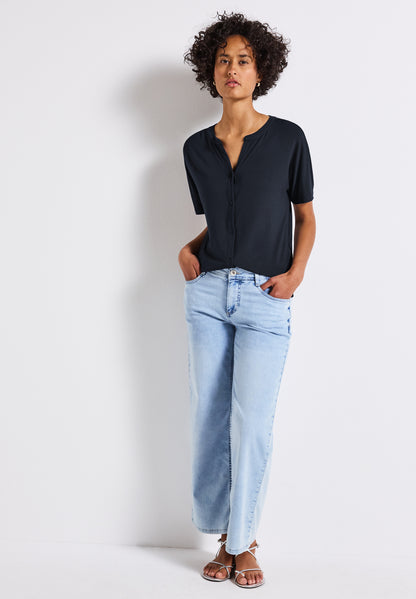 Street One Tunika-Shirt Damen Lässig Feminin Sommer