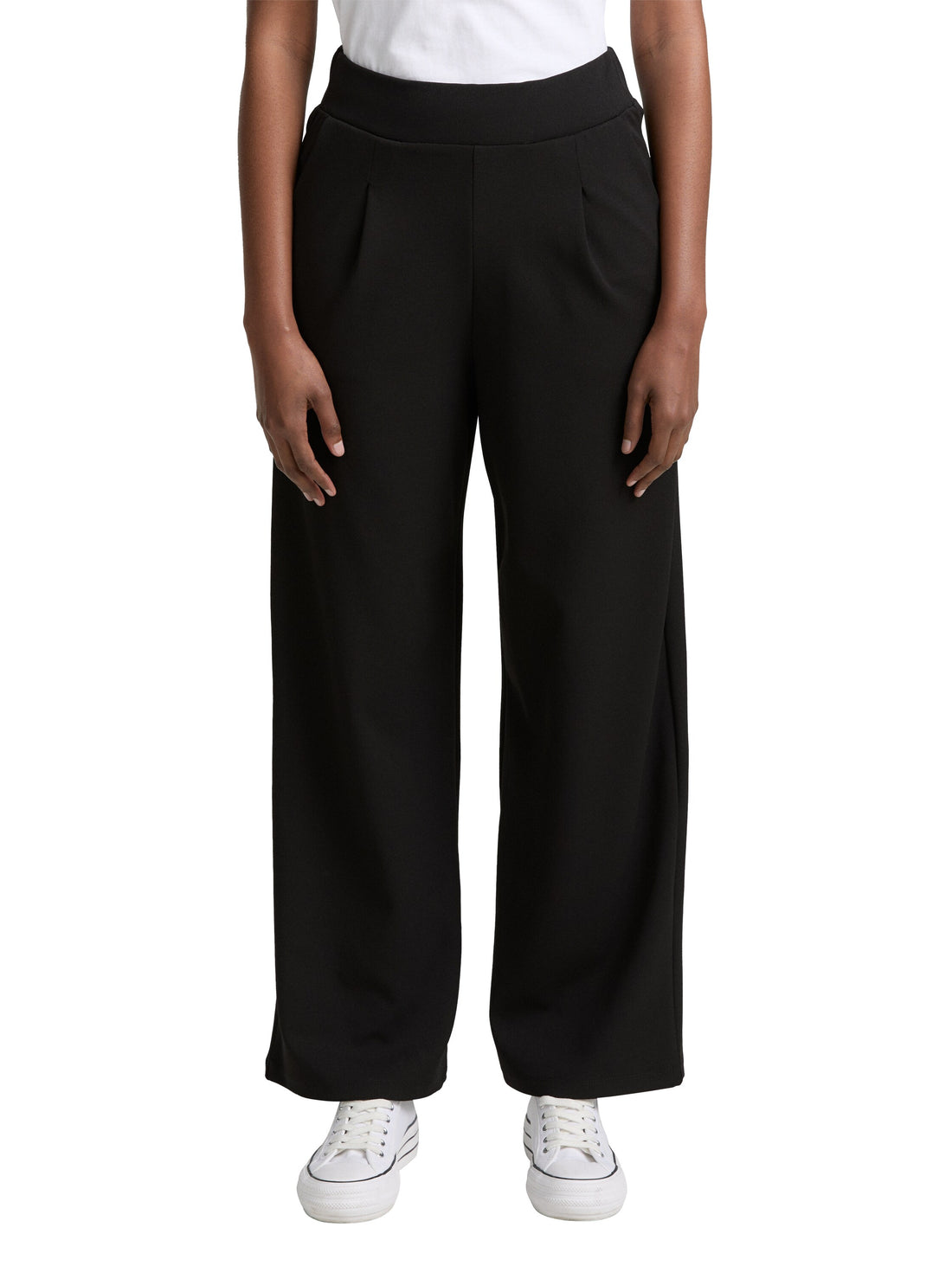 Tom Tailor Denim Stoffhose mit elastischem Bund für Erwachsene Weiblich