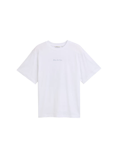 Tom Tailor Denim Oversize T-Shirt Weiblich mit Leoparden-Print