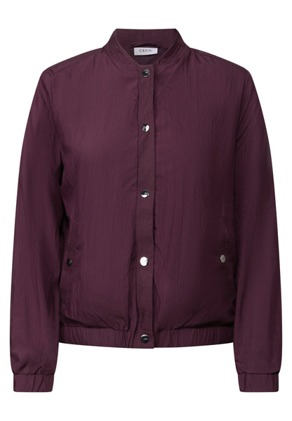 CECIL Leichter Blouson Damen Sportiver Stehkragen Elastischer Bund