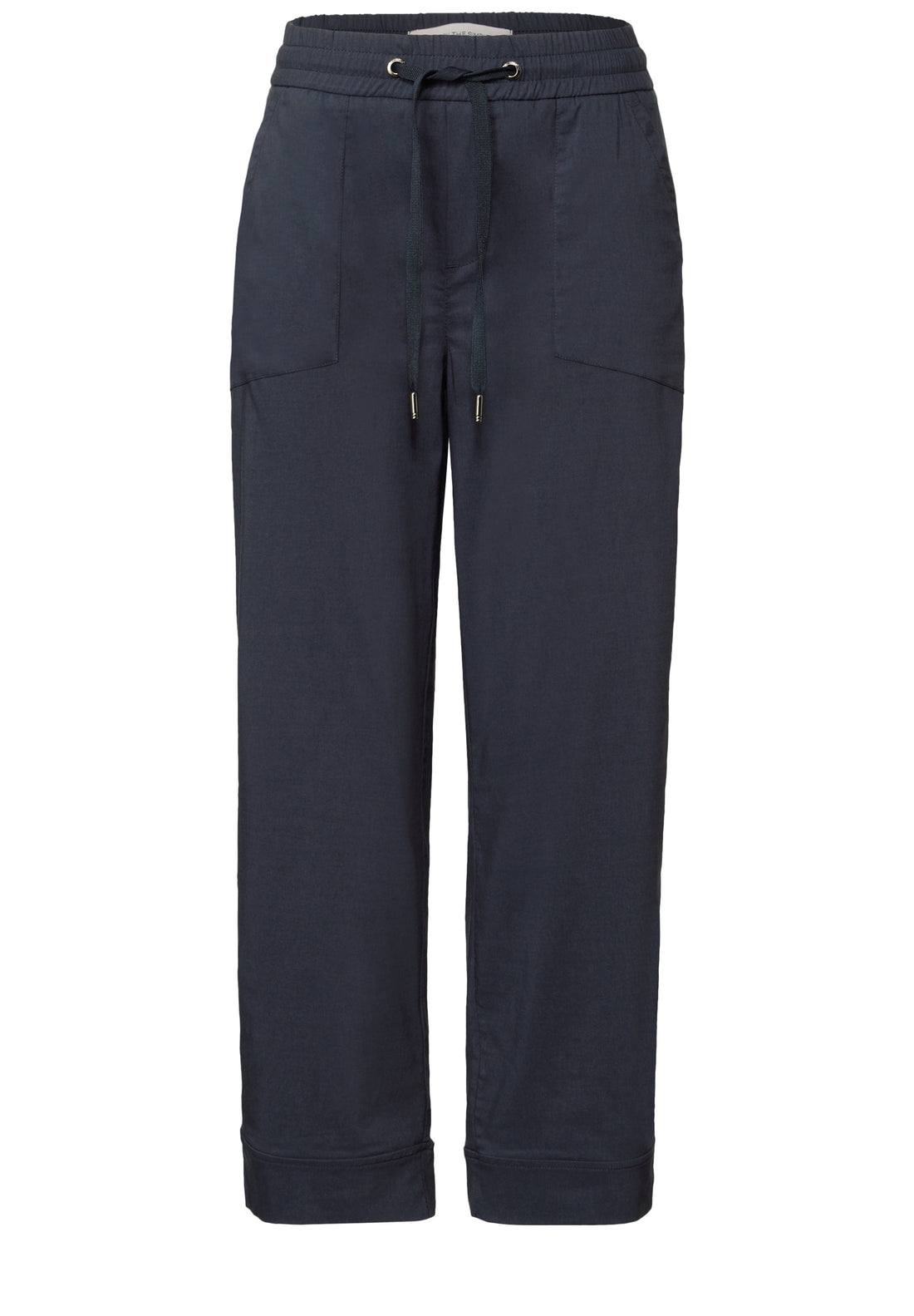 Street One Damen Casual Fit High Waist Hose mit Straight Legs