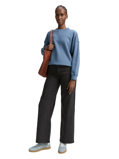 Tom Tailor Denim Sweatshirt Loose Fit Female Warm &amp; Soft