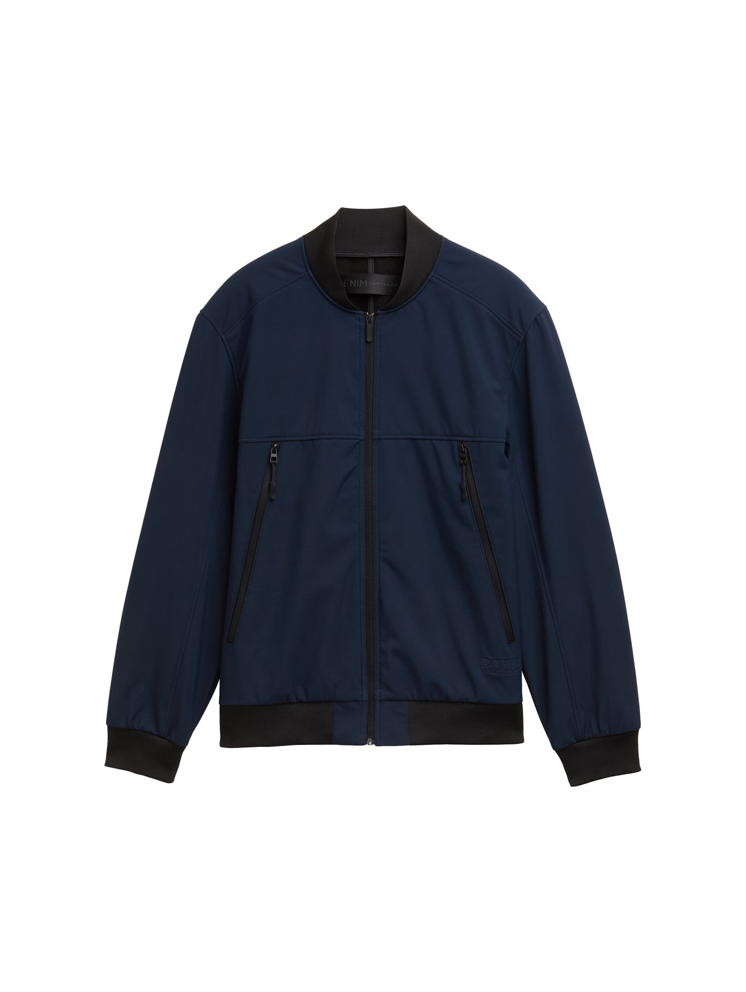 Tom Tailor Denim Bomberjacke für Herren mit Rippbündchen