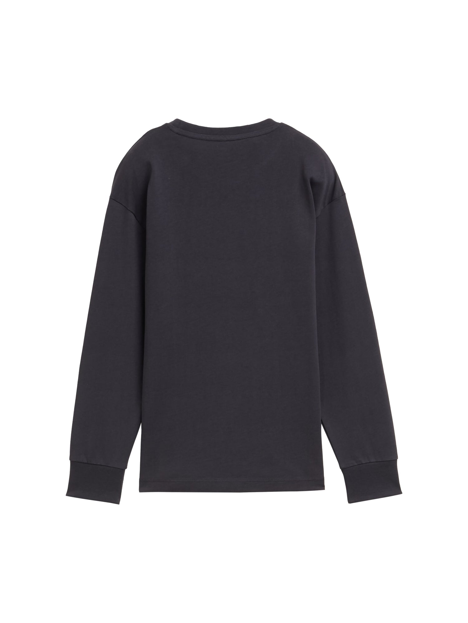 Tom Tailor Denim Male Kinder Longsleeve Badge-Detail Baumwolle
