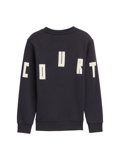Tom Tailor Denim Sweatshirt Kinder Print Rippbündchen Warm