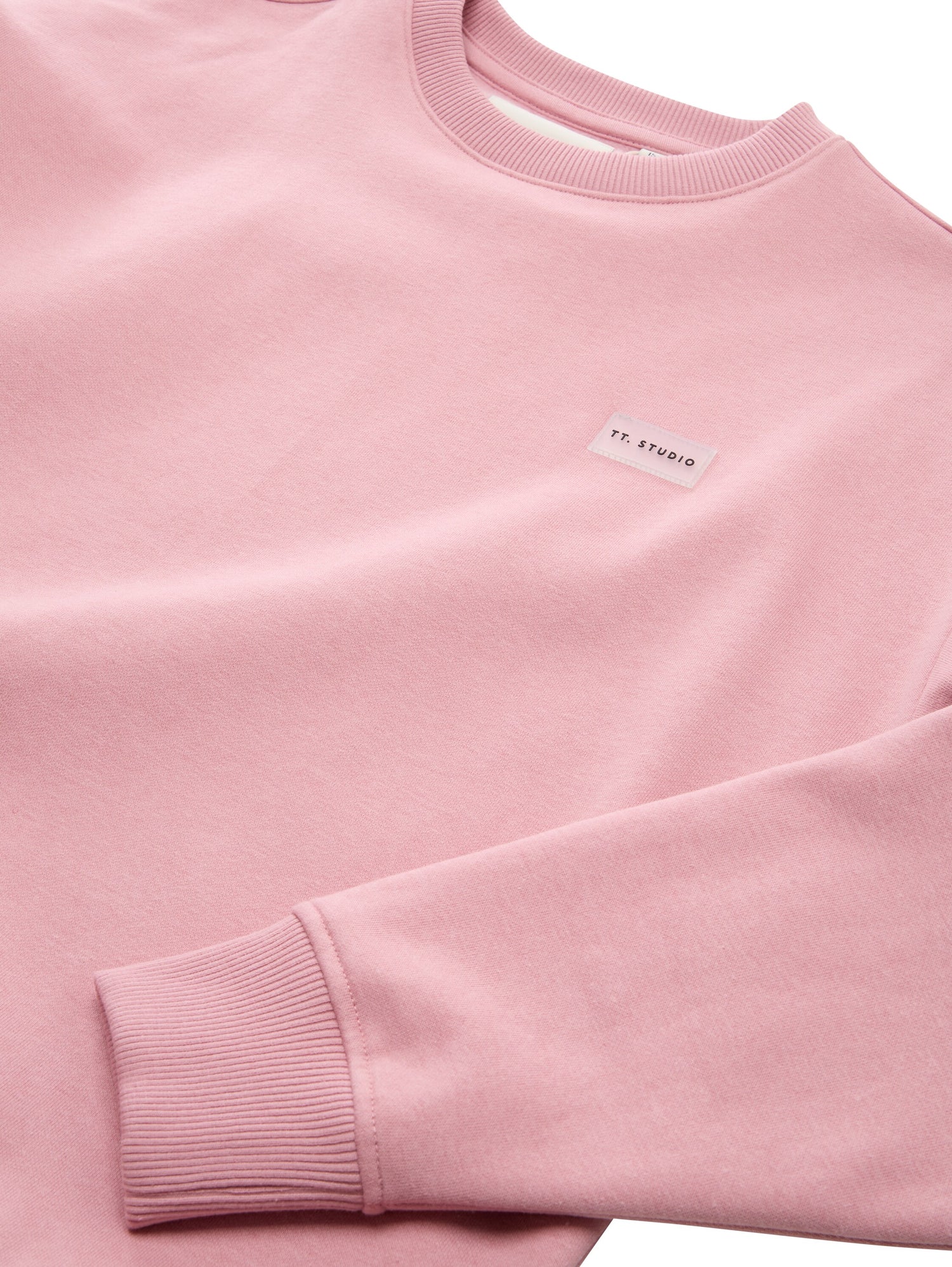 Tom Tailor Denim Male Kinder Sweatshirt mit Silikon Logo-Badge