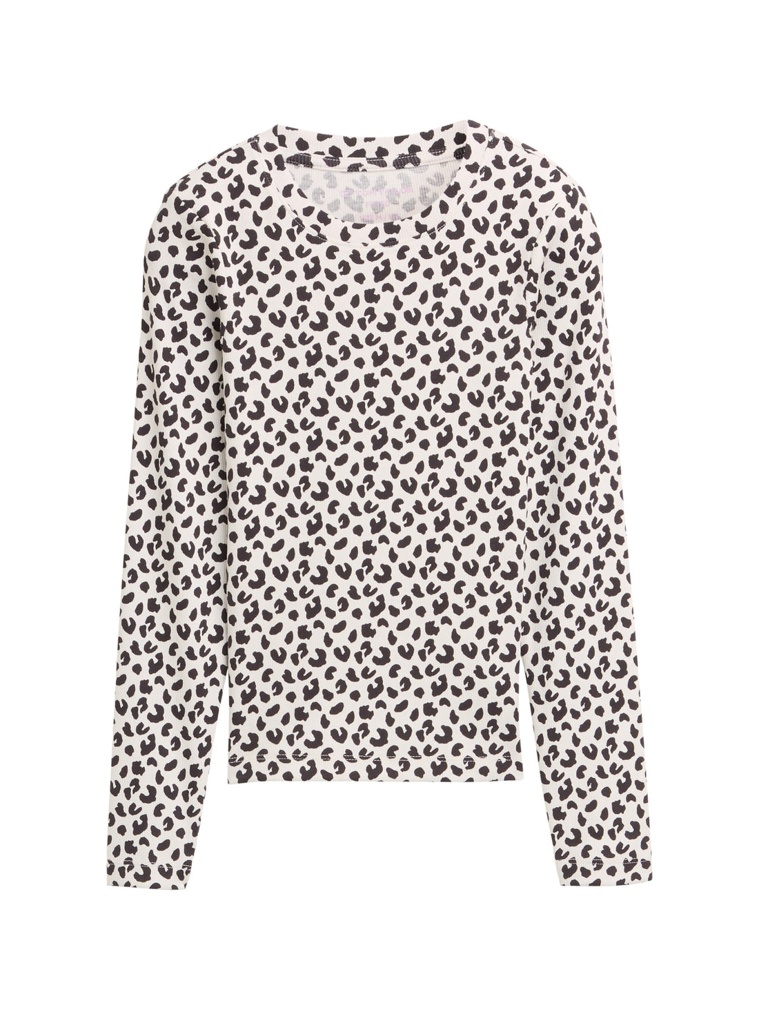Tom Tailor Denim Longsleeve Kinder Weiblich mit Leopardenmuster